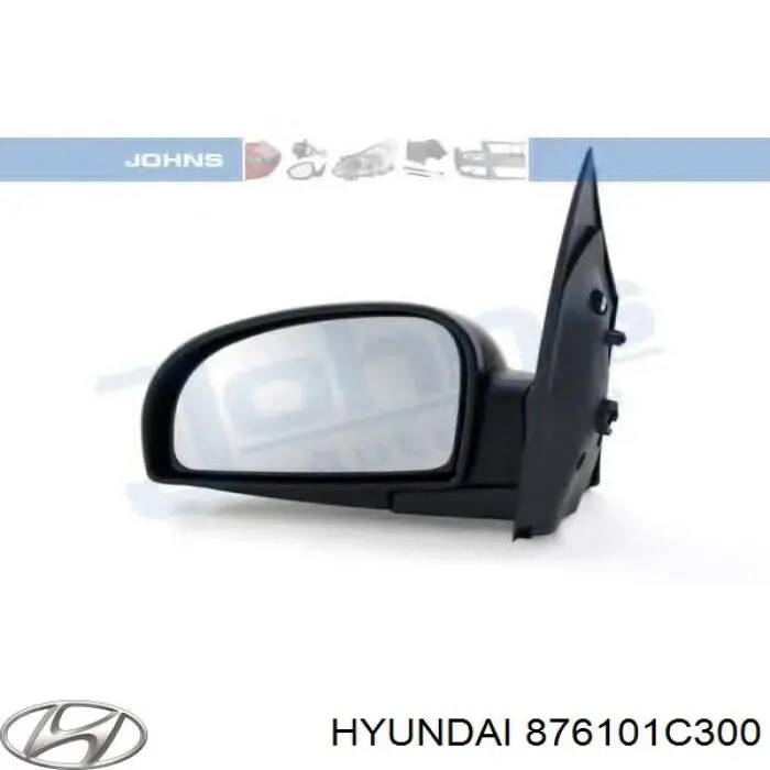 Comprar 876101C300 Hyundai/Kia Espejo de retrovisor izquierdo
