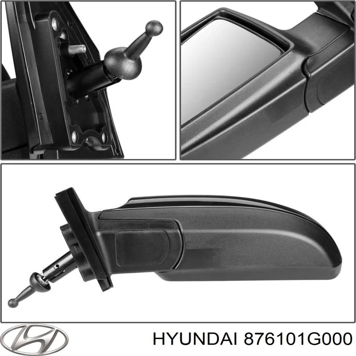 Comprar 876101G000 Hyundai/Kia Espejo de retrovisor izquierdo