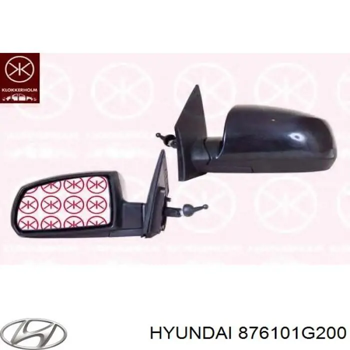 Espejo izquierdo Hyundai/Kia 876101G200 precio, desde 77,98 EUR