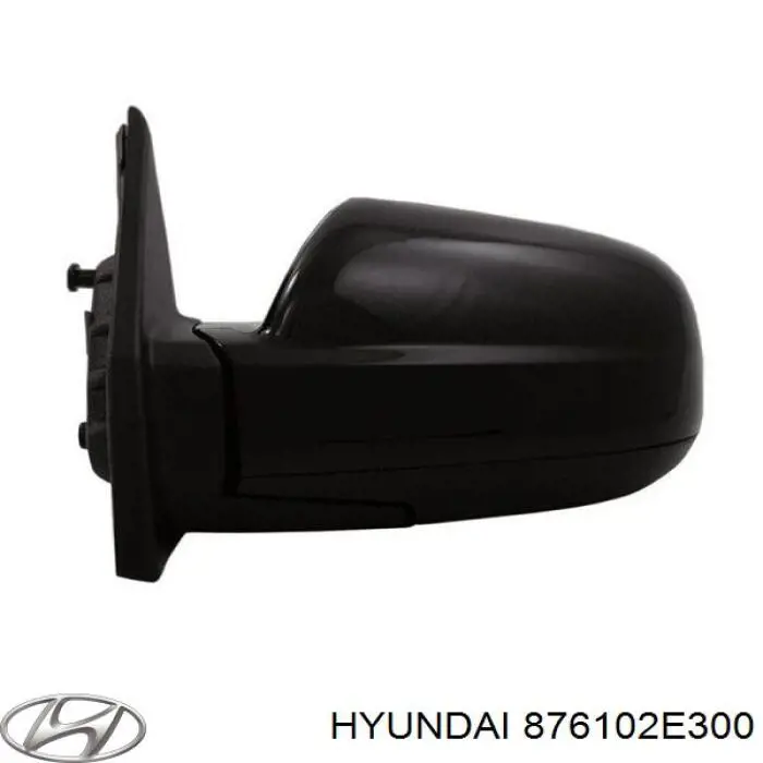 876102E300 Hyundai/Kia Espejo retrovisor izquierdo
