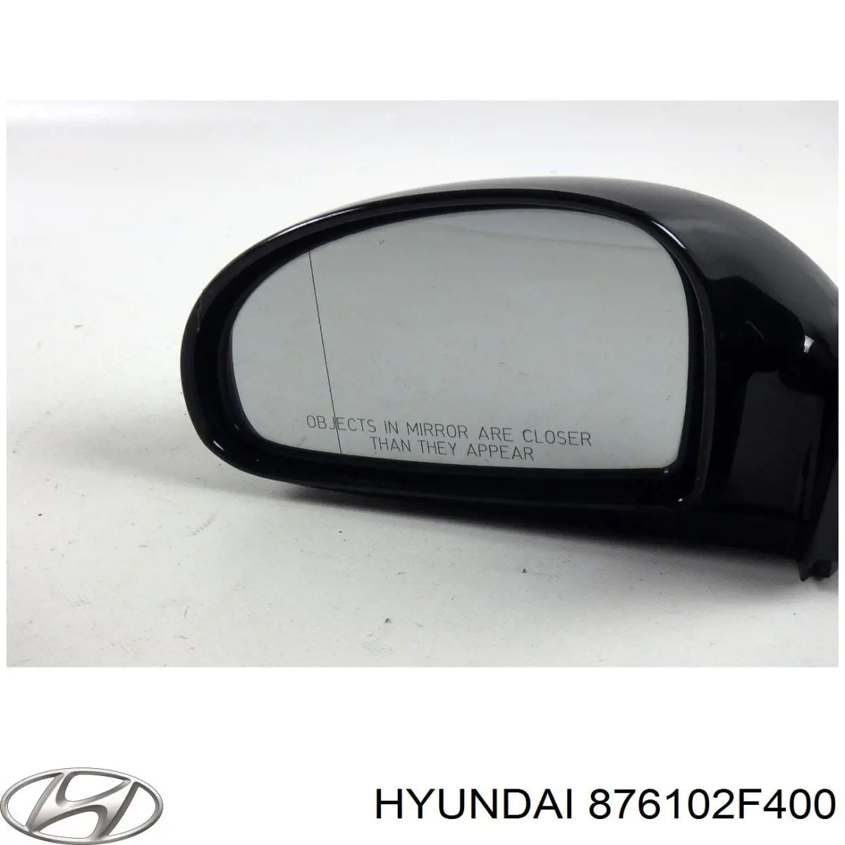 876102F400 Hyundai/Kia espejo retrovisor izquierdo