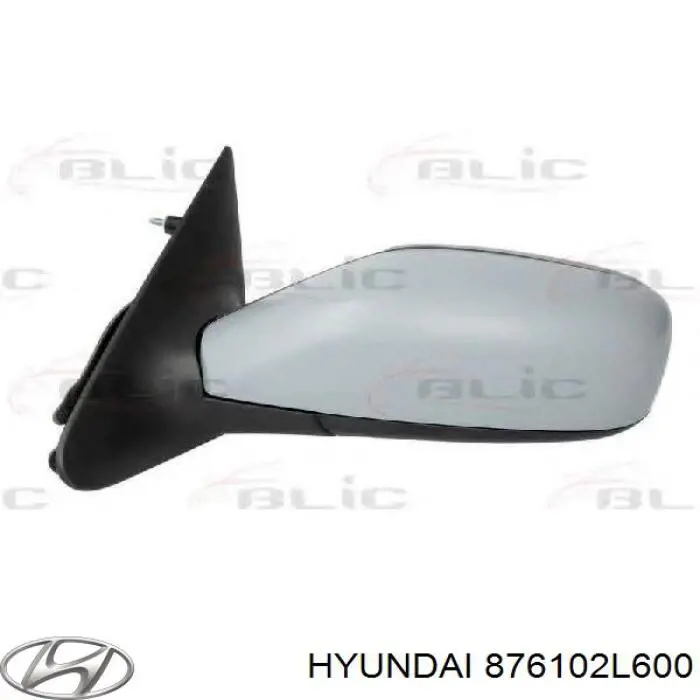 Comprar 876102L600 Hyundai/Kia Espejo de retrovisor izquierdo