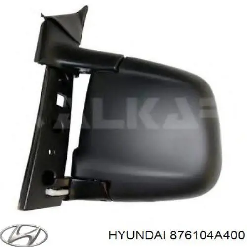 876104A400 Hyundai/Kia Espejo retrovisor izquierdo