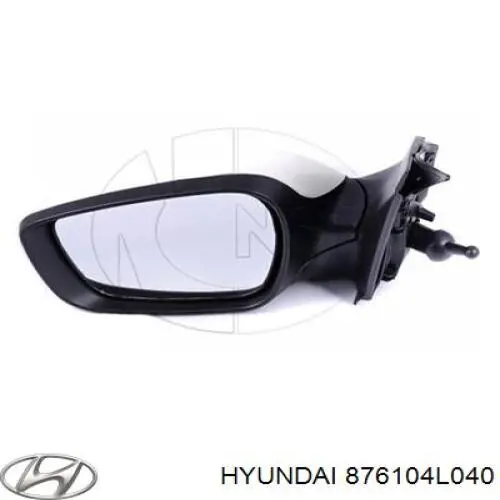 Comprar 876104L040 Hyundai/Kia Espejo de retrovisor izquierdo