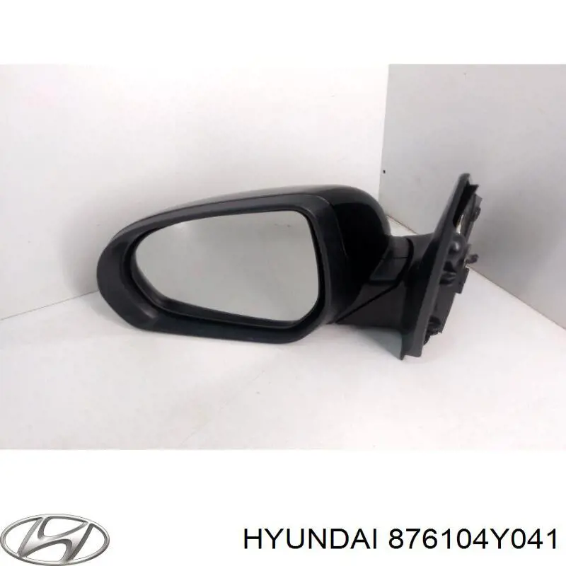 876104Y041 Hyundai/Kia Espejo retrovisor izquierdo