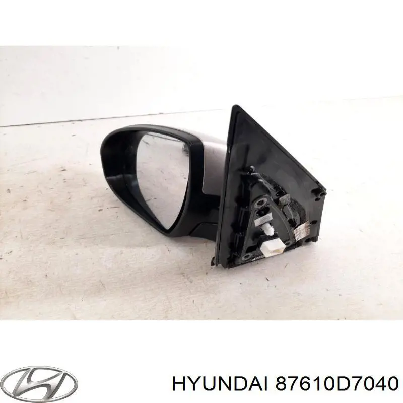 Comprar 87610D7040 Hyundai/Kia Espejo de retrovisor izquierdo