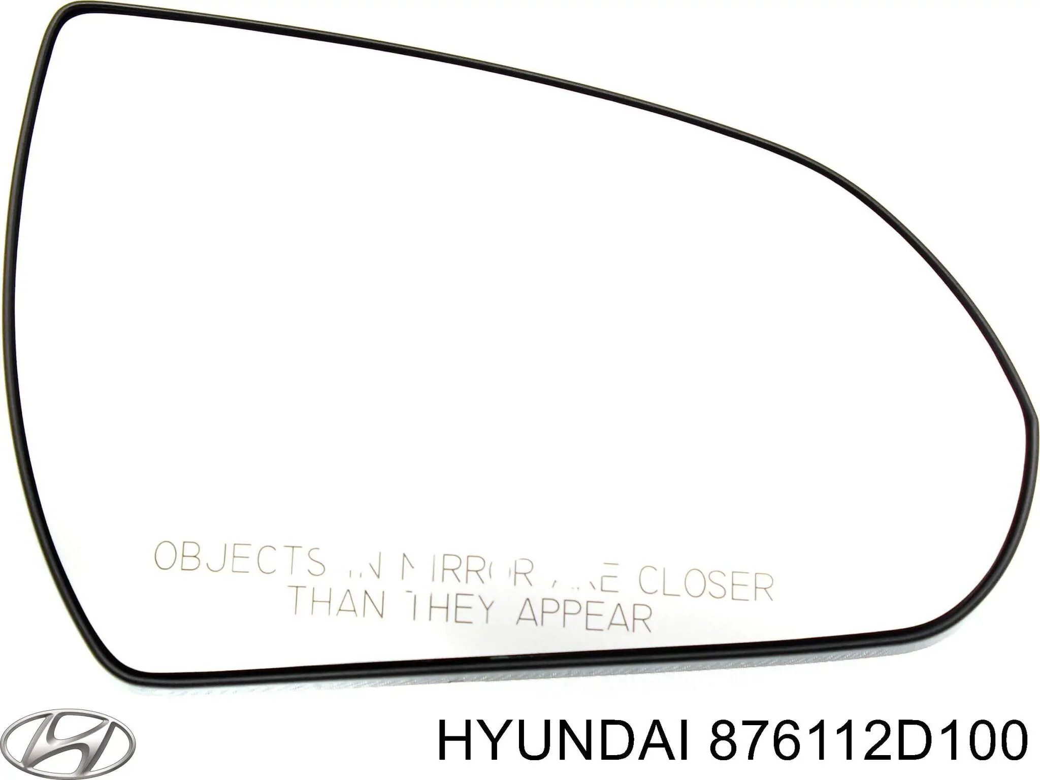 Cristal de Retrovisor Exterior Izquierdo para Hyundai Elantra 