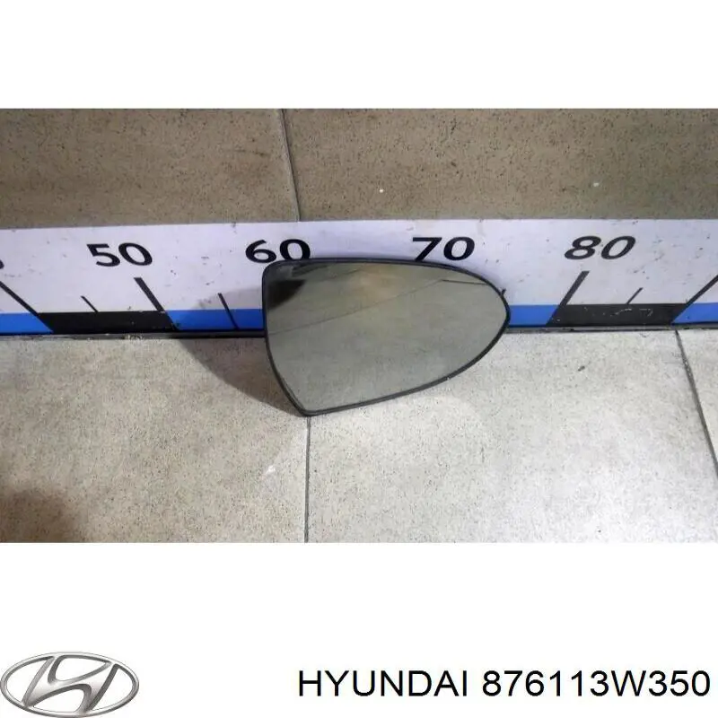 Cristal de espejo retrovisor exterior izquierdo Hyundai/Kia 876113W350 precio, desde 18,87 EUR