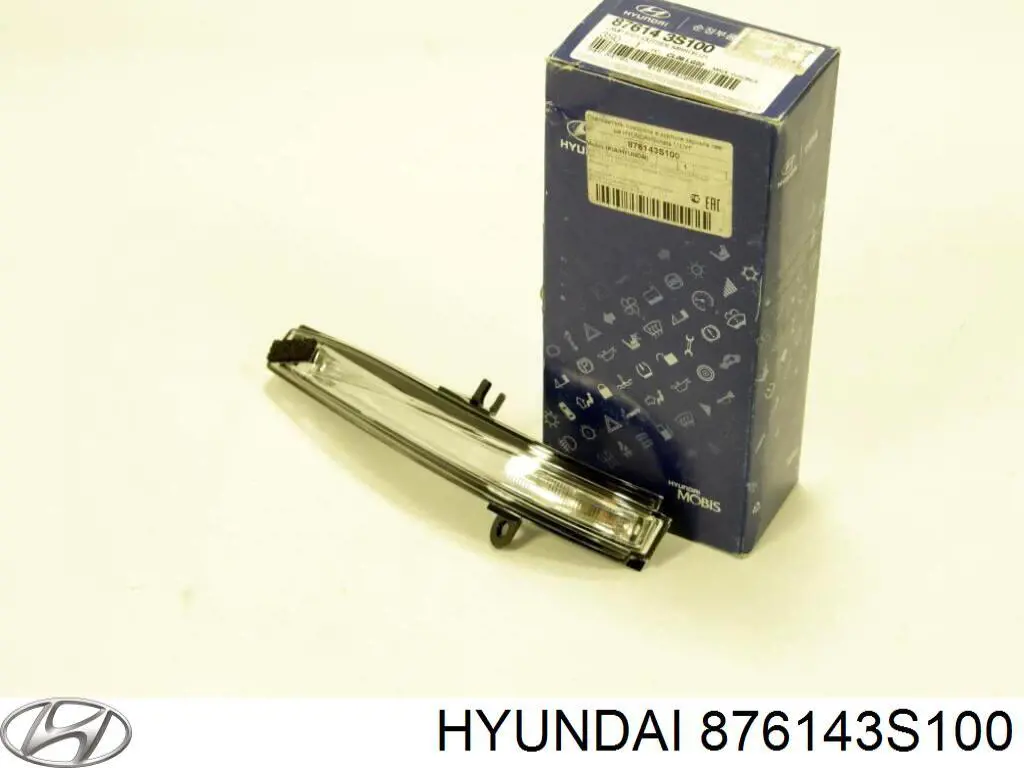 Luz intermitente de retrovisor exterior izquierdo para Hyundai Sonata (YF)
