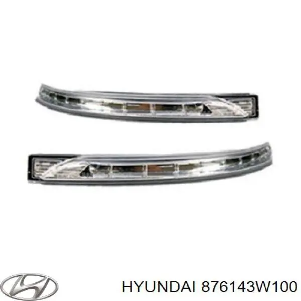 Luz intermitente de espejo retrovisor izquierdo Hyundai/Kia 876143W100 precio, desde 65,08 EUR