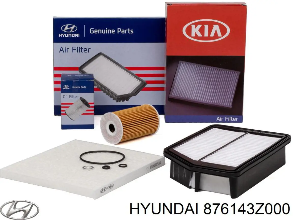 Intermitente izquierdo 876143Z000 Hyundai/Kia