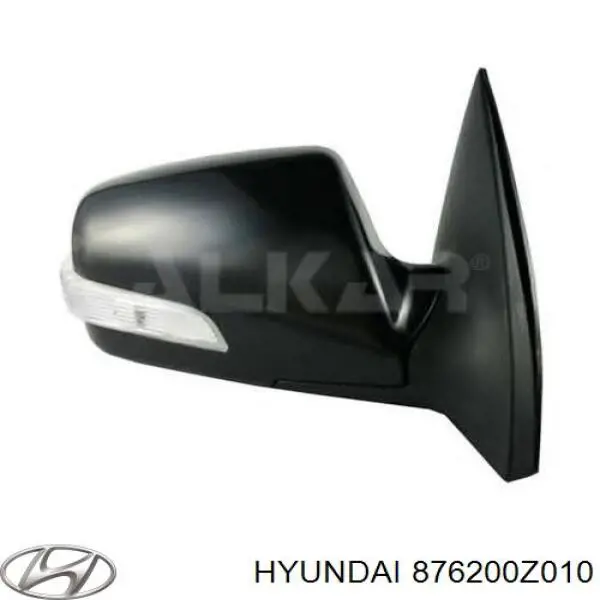 Espejo retrovisor derecho Hyundai/Kia 876200Z010 precio, desde 77,14 EUR
