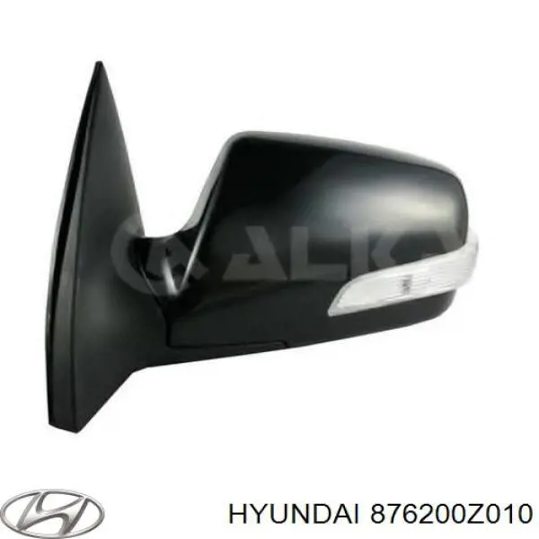 876200Z010 Hyundai/Kia Espejo derecho