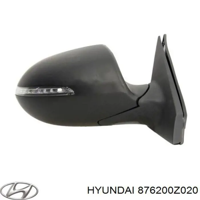 Espejo retrovisor derecho Hyundai/Kia 876200Z020 precio, desde 175,45 EUR
