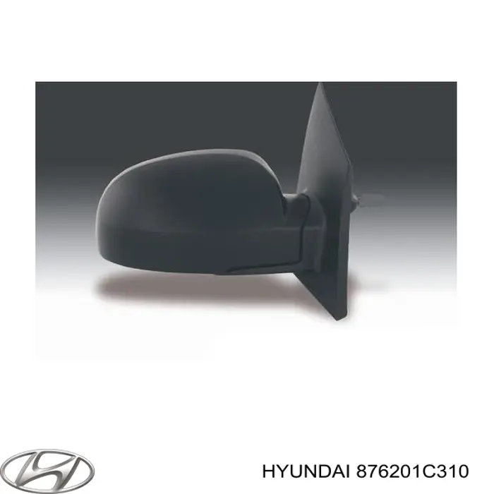 Comprar 876201C310 Hyundai/Kia Espejo de retrovisor derecho