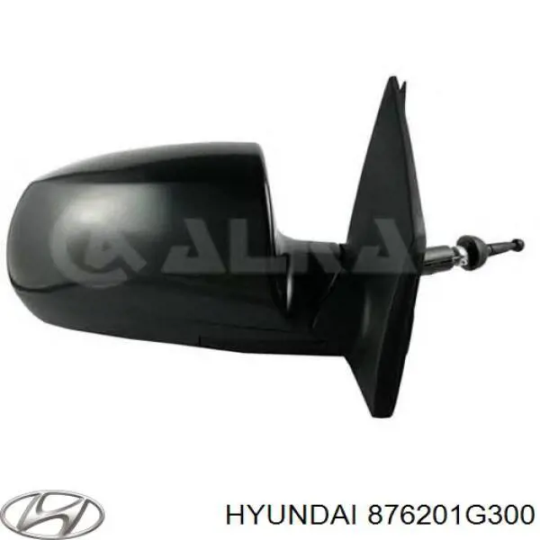 Comprar 876201G300 Hyundai/Kia Espejo de retrovisor derecho