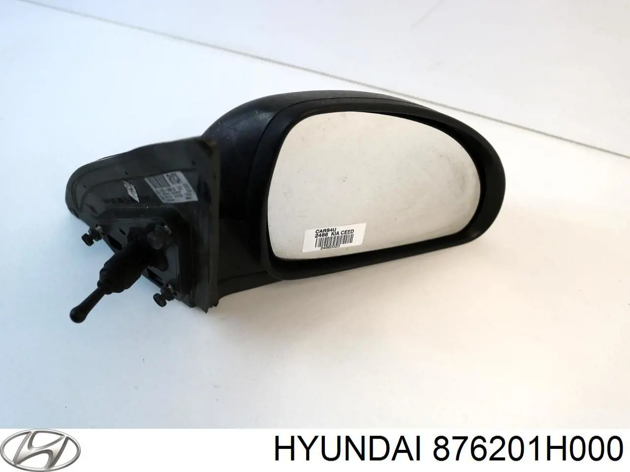 876201H000 Hyundai/Kia espejo retrovisor derecho