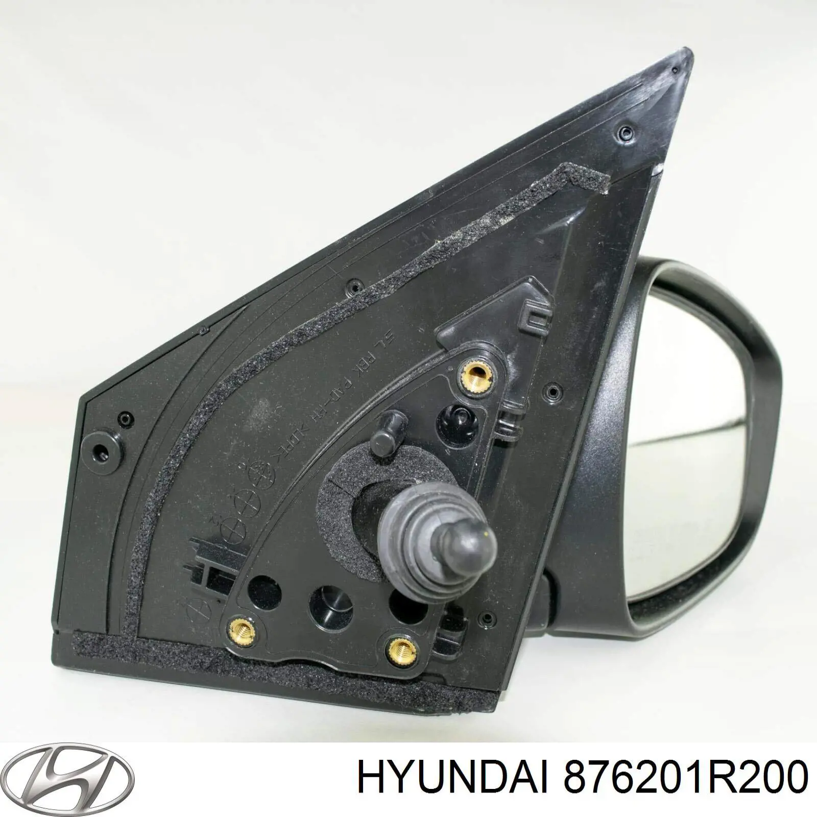 876201R200 Hyundai/Kia espejo retrovisor derecho