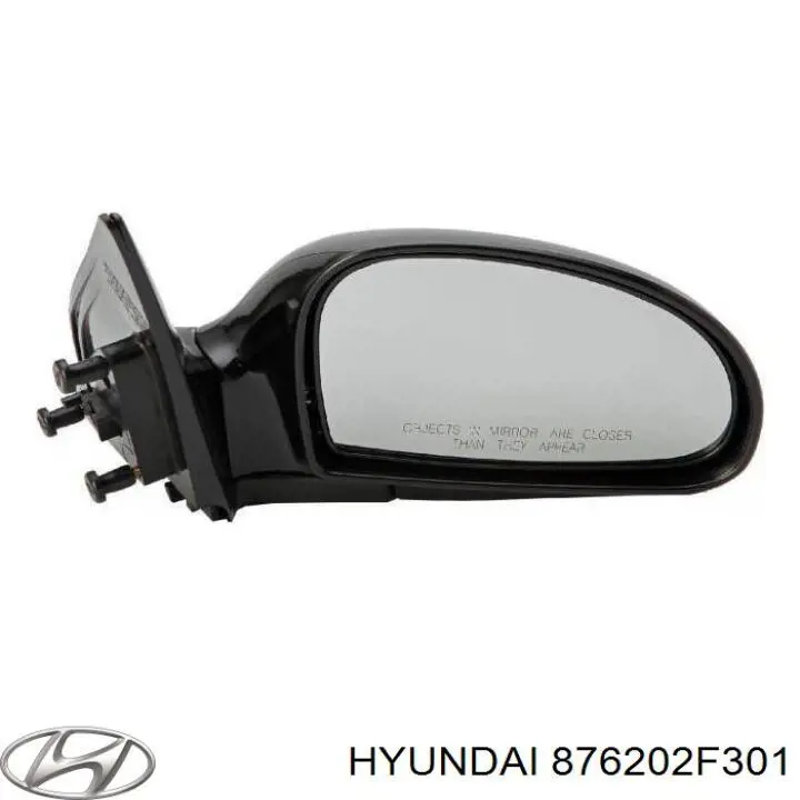 Comprar 876202F301 Hyundai/Kia Espejo de retrovisor derecho