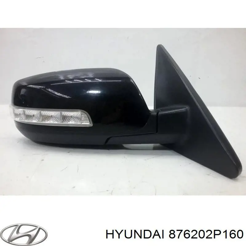 Comprar 876202P160 Hyundai/Kia Espejo de retrovisor derecho