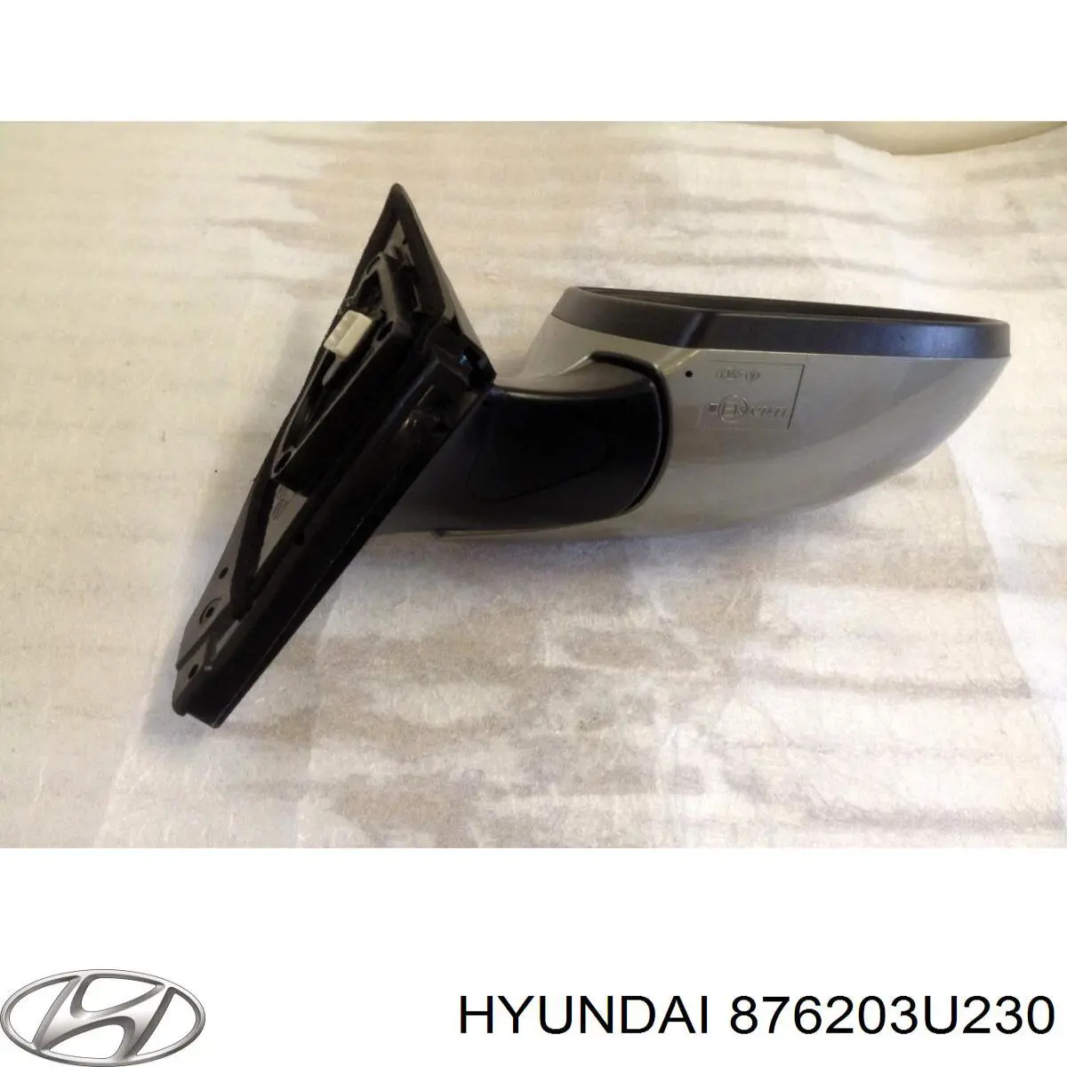 876203U230 Hyundai/Kia espejo retrovisor derecho