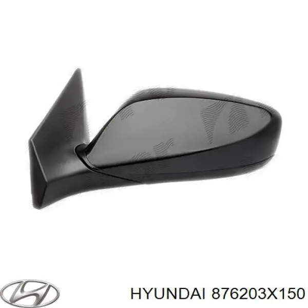 876203X540 Hyundai/Kia espejo retrovisor derecho