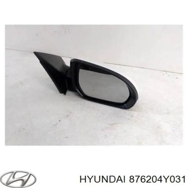 876204y031 Hyundai/Kia espejo retrovisor derecho