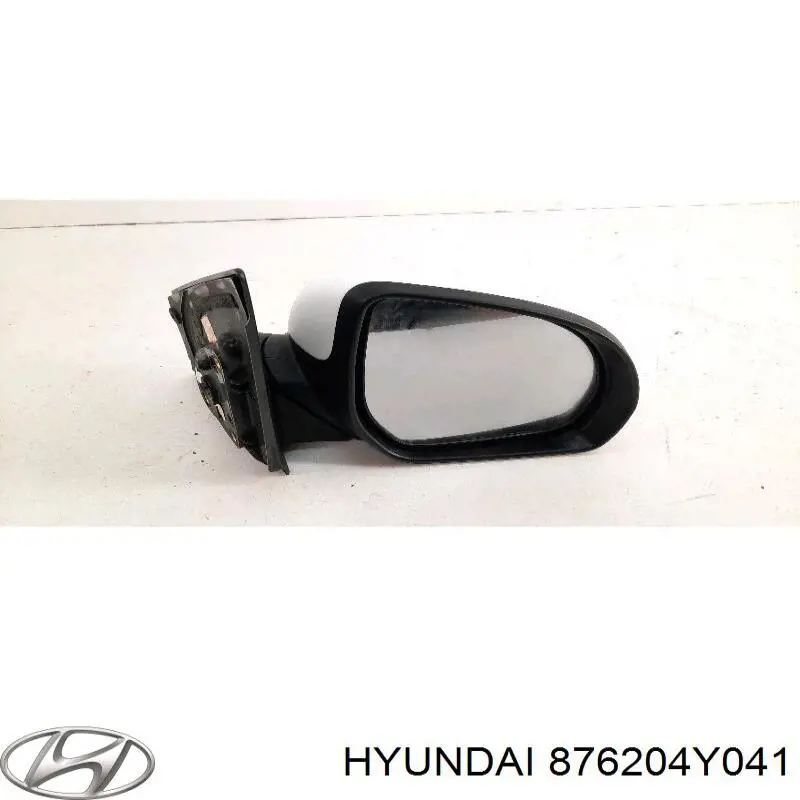 876204Y041 Hyundai/Kia espejo retrovisor derecho