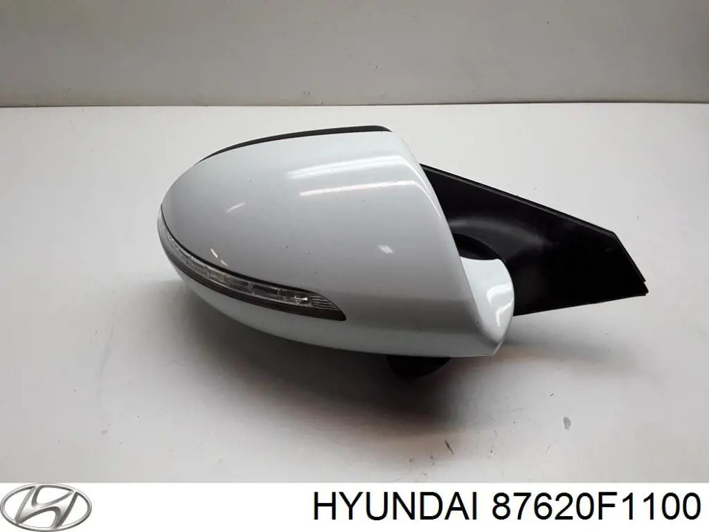 87620F1100 Hyundai/Kia espejo retrovisor derecho