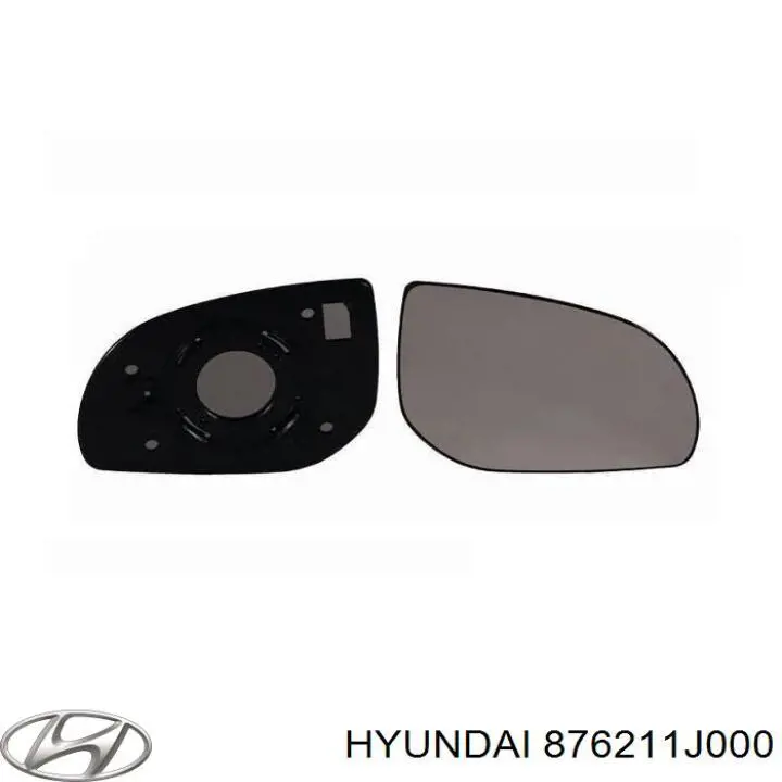 Comprar 876211J000 Hyundai/Kia Cristal de espejo retrovisor derecho