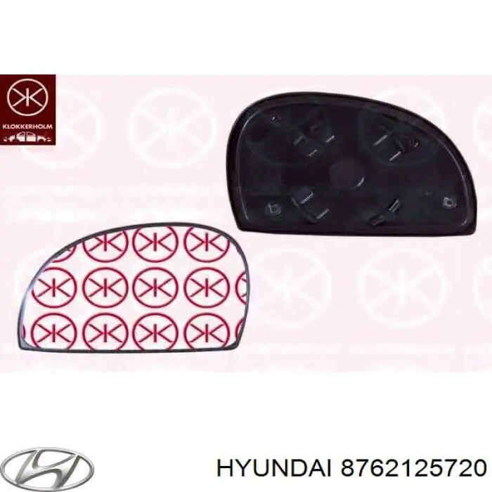 Comprar 8762125720 Hyundai/Kia Cristal de espejo retrovisor derecho
