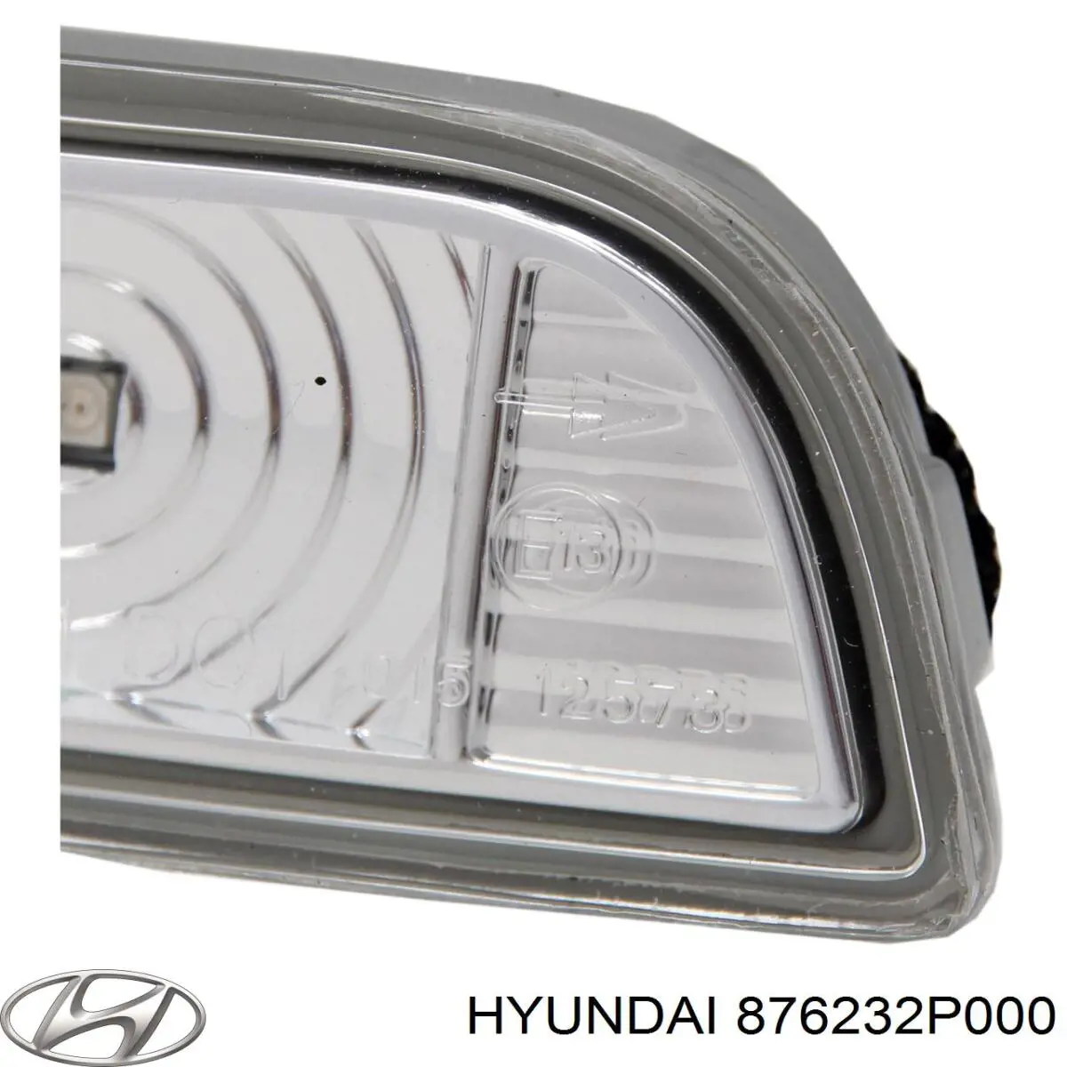 876232P000 Hyundai/Kia luz de gálibo derecha