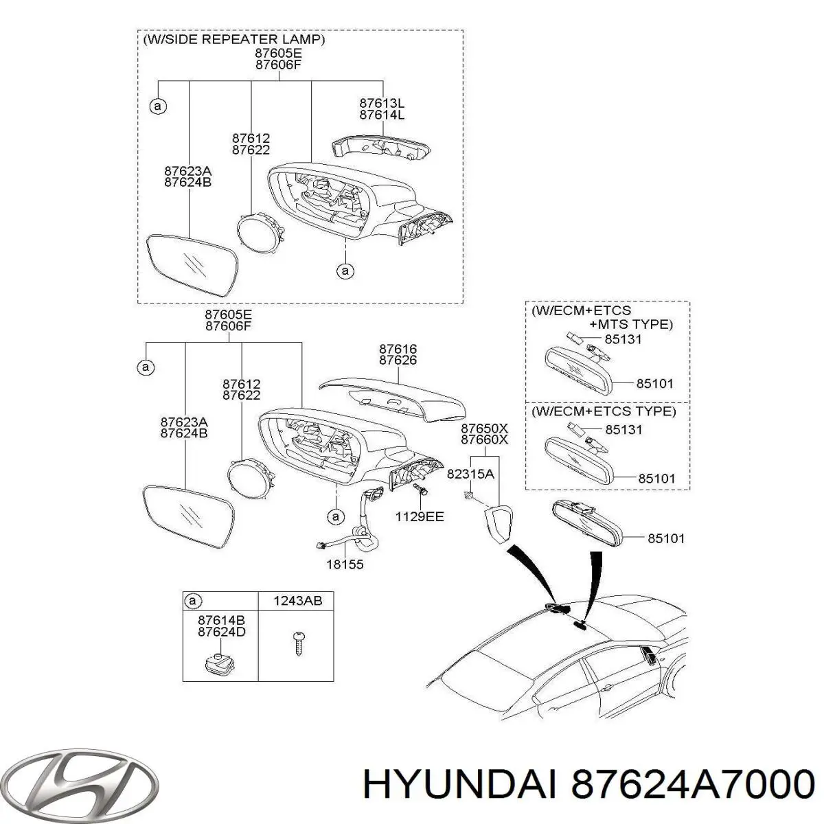 Comprar 87624A7000 Hyundai/Kia 
