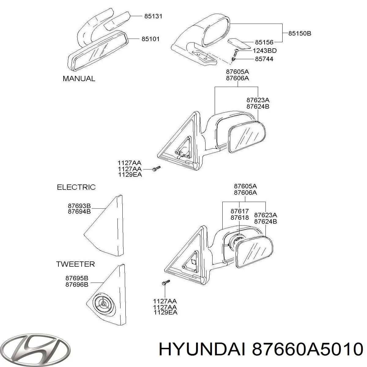  Hyundai/Kia 87660A5010 precio, desde  