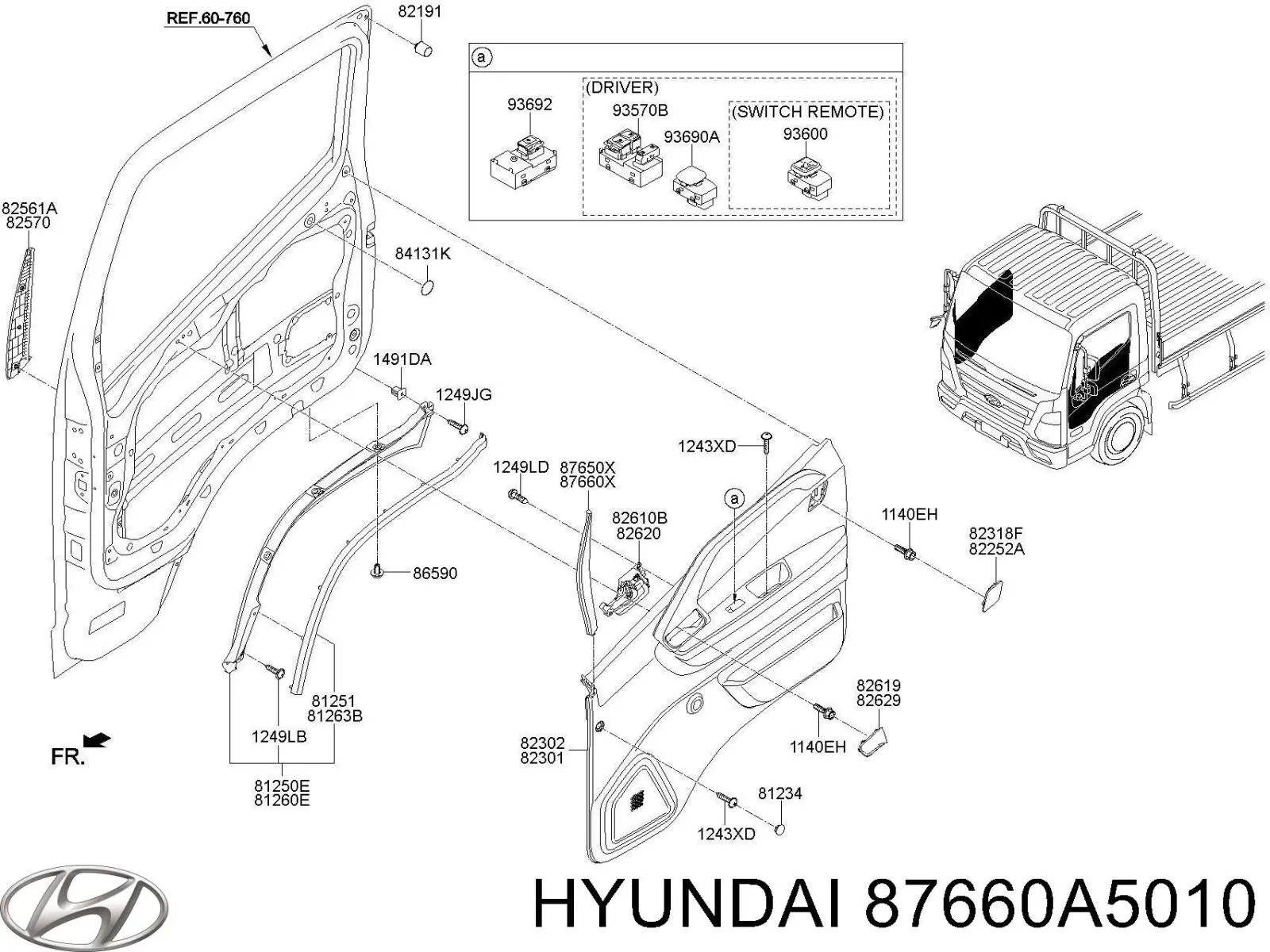 Comprar 87660A5010 Hyundai/Kia 