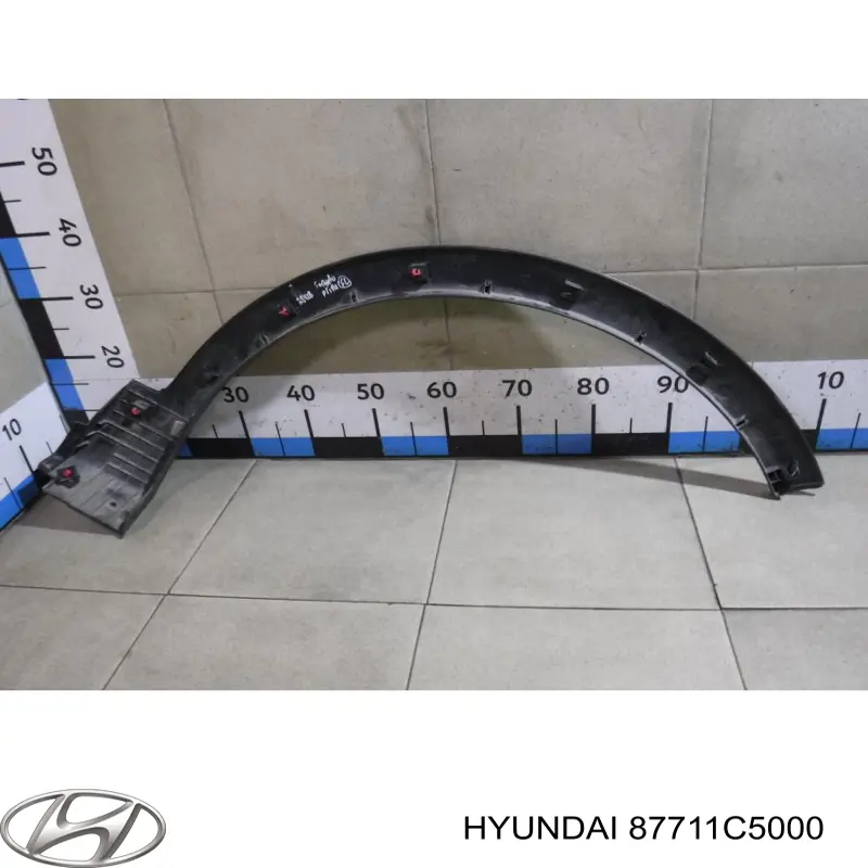 87711C5000 Hyundai/Kia Extensión de aleta delantera izquierda