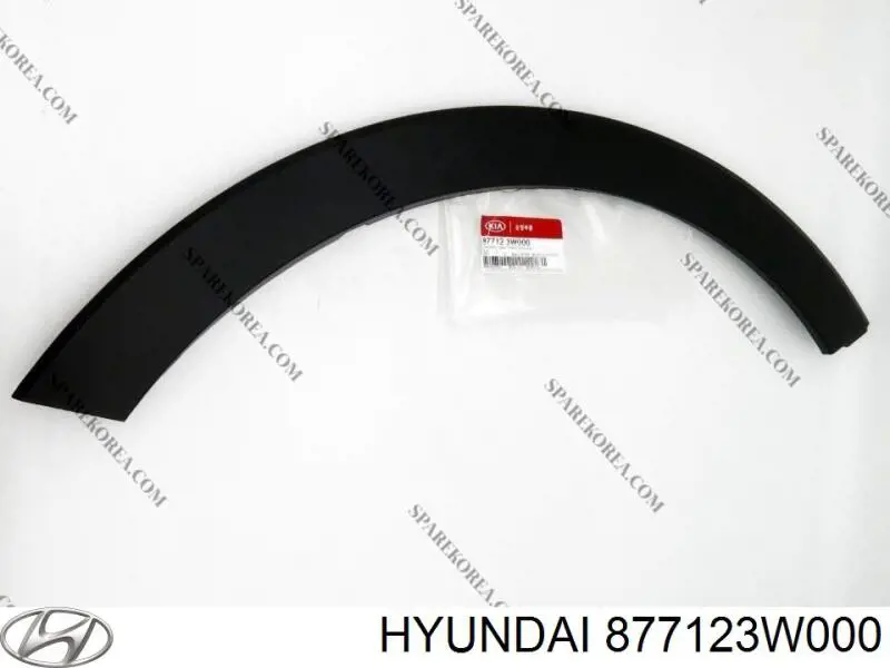 Extensión de la aleta delantera derecha Hyundai/Kia 877123W000 precio, desde 34,12 EUR