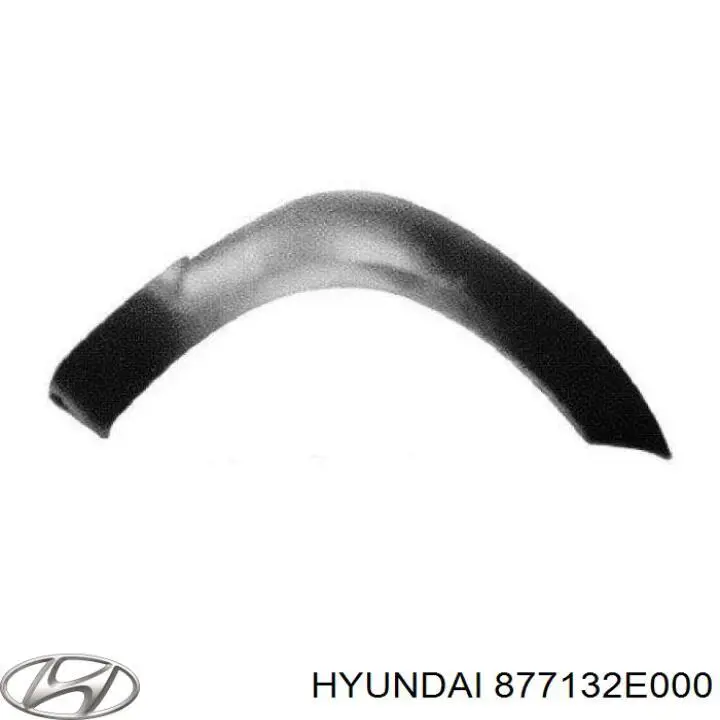 877132E000 Hyundai/Kia ensanchamiento, guardabarros delantero izquierdo