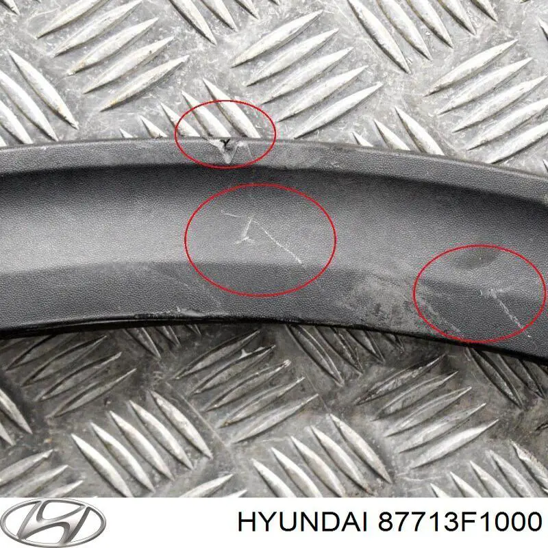 Extensión de aleta delantera izquierda Hyundai/Kia 87713F1000 precio, desde 85,67 EUR