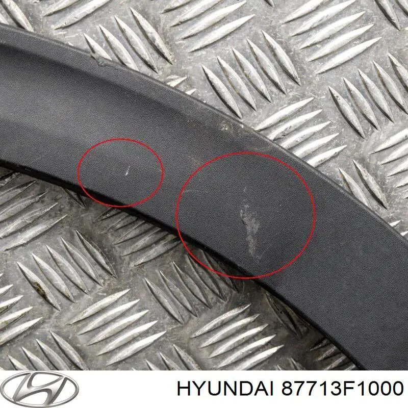 87713F1000 Hyundai/Kia Extensión de aleta delantera izquierda