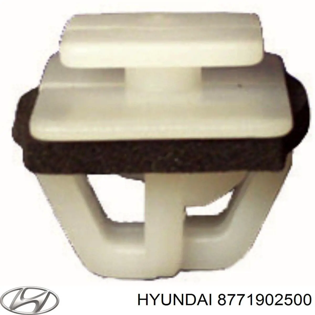 877583E000 Hyundai/Kia clips de fijación de pasaruedas de aleta delantera