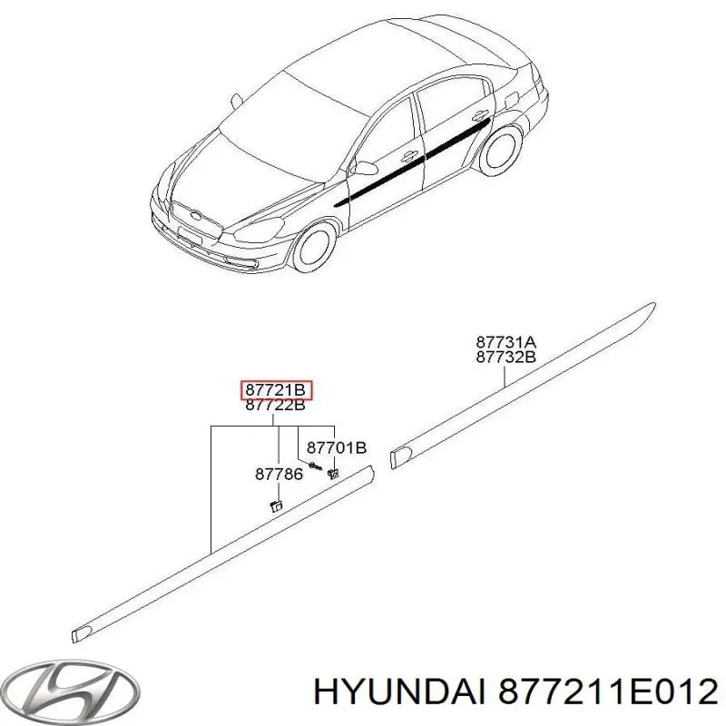 877211E012 Hyundai/Kia