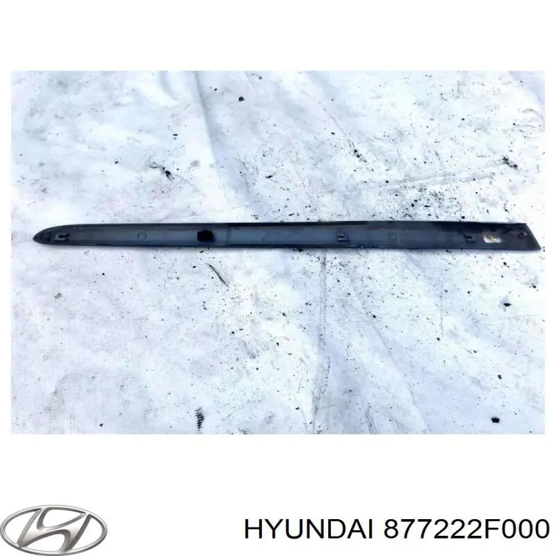 Protector puerta trasera derecha Hyundai/Kia 877222F000 precio, desde 64,36 EUR