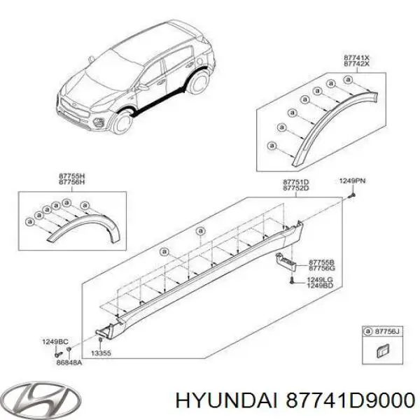 87741D9000 Hyundai/Kia