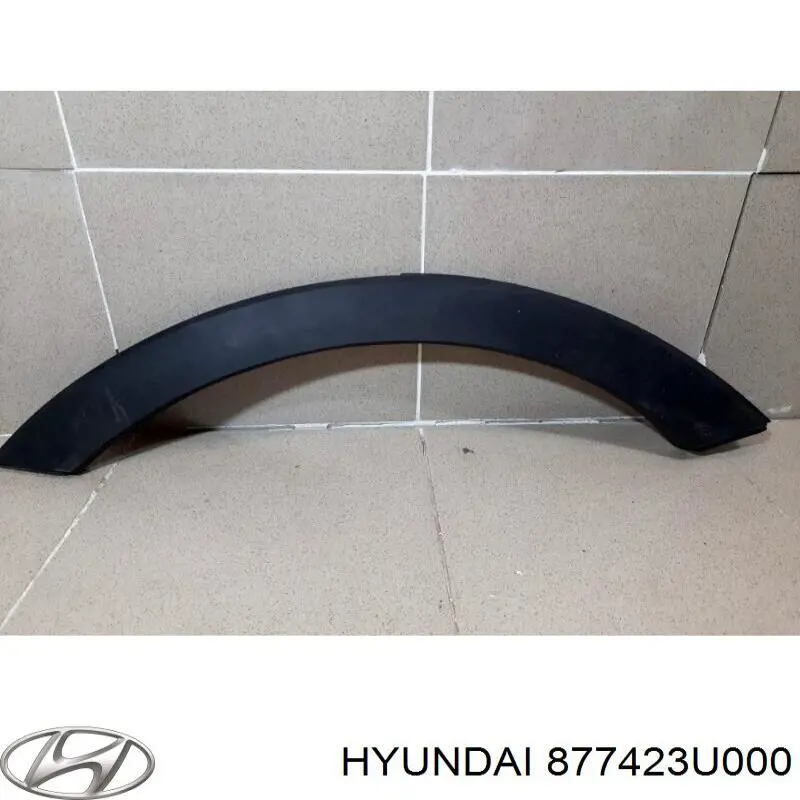 Comprar 877423U000 Hyundai/Kia Moldura del guardabarros trasero derecho