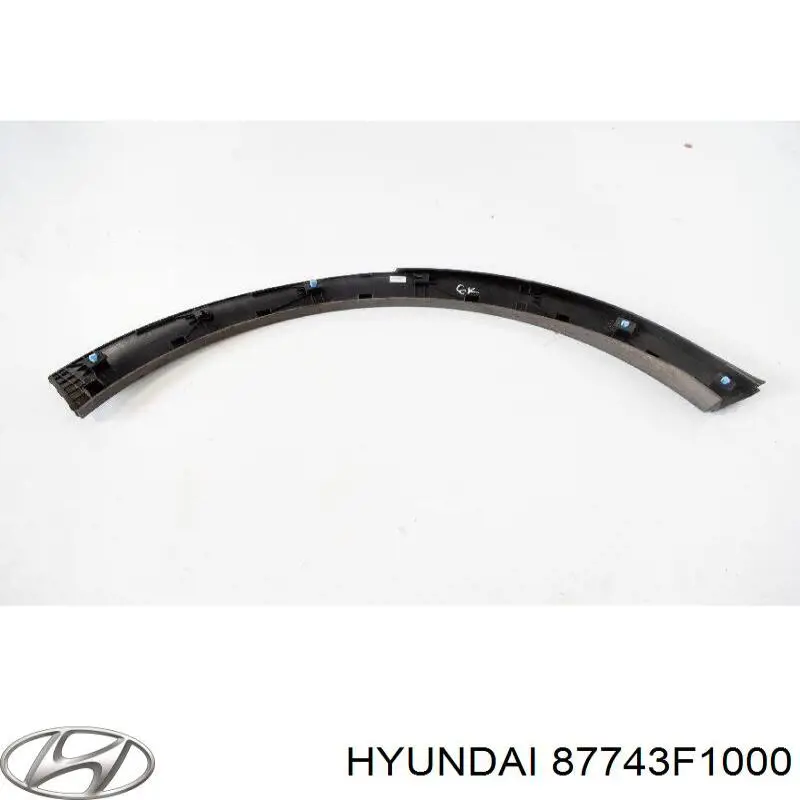 Extensión de la aleta trasera izquierda Hyundai/Kia 87743F1000 precio, desde 57,46 EUR