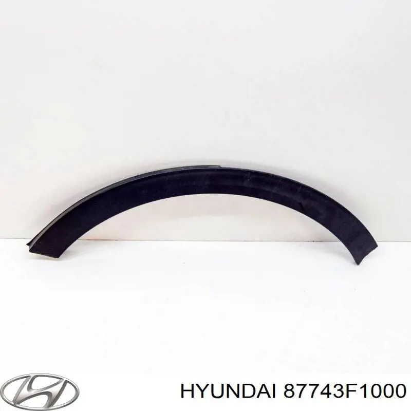 87743F1000 Hyundai/Kia Extensión de la aleta trasera izquierda