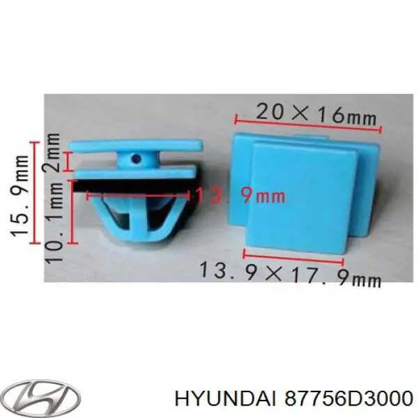 87756D3000 Hyundai/Kia