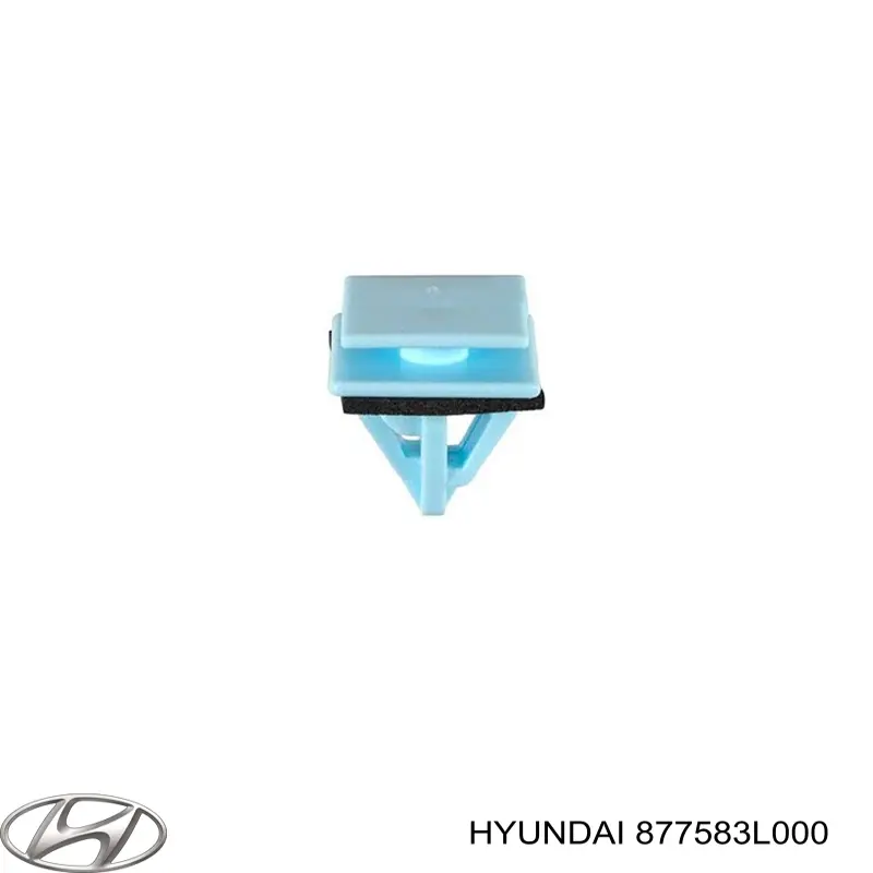 Clip, Tubuladura de sujeción, alféizar de la puerta para Hyundai Sonata (YF)