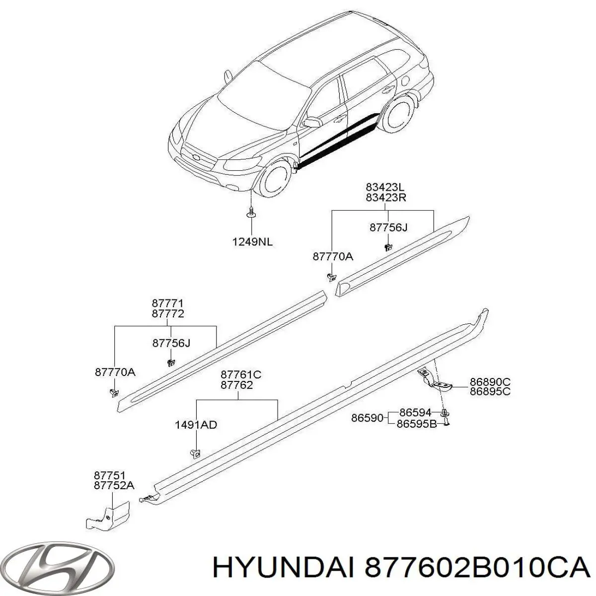 877602B010CA Hyundai/Kia